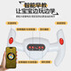 Sinico children's kart four-wheel 3-10 years old electric 6-12 years old without installation can be used as a portable toy car for adults. White [double battery + Bluetooth + long body + remote control] Early education music, birthday gift for boys and girls