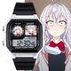 Ailee, eine Klassenkameradin neben Miaopu Le, Zhou Fangyouxi Electronic Watch Sport Digital Watch Junior High School Schülermodell hat einen Wecker [stilvoll Silberschwarz] D9230 Electronic Watch [importiertes Bewegung + Super Long Standby] Geschenkbox
