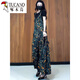 
Woodpecker 2025 summer new loose overalls jumpsuit wide-leg pants plus short-sleeved T-shirt two-piece suit for women overalls + T-shirt M Recommended 101-115Jin [Jin equals 0.5 kg]