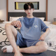 Los pantalones cortos de manga corta de verano de Pajamas de Xuanzhu para adolescentes pueden usar ropa de ropa casera simple Z679 L [recomendado 100-130 Jin [Jin iguala 0.5 kg] desgaste]