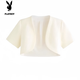 Playboy Short Shal Cardigan для женщин с летним тонкой блузкой с коротки