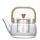 Thickened heat-resistant glass stove-cooking teapot, electric ceramic stove, special tea-making device, household lifting beam boiling water teapot set 1000ml ml lifting beam kettle