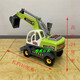 Lefei Inertial Music Engineering Vehicle Series Earth Shovel Excavator Chinese Studies Storytelling Songs Educational Children's Toys Fire Ladder Truck 9885 Supermarket same model