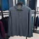 
Hengyuanxiang long-sleeved shirt men with wool spring and autumn business casual daddy top middle-aged and elderly winter thickened plaid shirt G15053 medium gray M [100-120Jin[Jin equals 0.5 kg]]