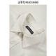 Peacebird Herren -Kleidung [gleicher Stil im Einkaufszentrum] Textured Shirt Summer New Style Outer Shirt Trendy B2CJF2540 Yunwu White 1 m