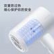 飞科护发电吹风机家用速干便携学生宿舍低噪音冷热风大功率吹风筒/FH6296/6290/PH1628 负离子爆款+时尚锤子设计【白】