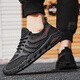 Cahhrrn Sommerschuhe 2025 Neue Watschuhe Schnelltrocknen große Maschenschuhe hohl Sohle Schuhe Atmungsaktives Mesh-Stoff Sport trendige Schuhe Schwarz Y-882 41 (255 mm)