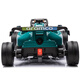 BeRica Aston Martin authorized F1 children's electric car kart remote control toy car 3-6th birthday gift