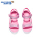 Skechers Girls Velcro Sports Sandals 303048L Light Pink/LTPK 27.5