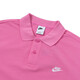 耐克（NIKE）粉色POLO衫夏季新款翻领短袖女上衣纯棉运动T恤宽松半袖春夏休闲 粉色FN3895-675 S