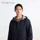 Tommy Hilfiger25 new spring and summer men's windproof and waterproof casual sports trendy textured wear-resistant hooded jacket