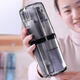 Yunya travel wash cup portable wash and wash set toothbrush storage box mouthwash cup storage bag travel essential artifact luxury model elegant gray 8-piece set