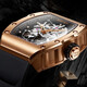 
Bugatti (BONEST GATTI) watch boyfriend Valentine's Day birthday gift German fully automatic hollow mechanical watch luminous wine barrel type men's watch BG9905-A1 rejuvenation [same model in the mall]