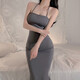 Feimus Rücken ausgehöhltes, gekröntes Kleid 6624 Sex Pyjamas Dating Battle Robe Sexy Pyjamas Slim French Hanging [sexy Up] Long Rock (Senden von Socken) + einteilige Socken (Senden von Handschuhen) + Hip-Packing-Kleidung