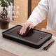 Home Easy Bamboo Small Tea Table Tea Tray Kung Fu Tea Set Tea Ceremony Accessories Small Tray Simple Water Storage Drainage Tea Tray Large