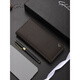 Shachi Herren Deerskin Wallet 2025 Neue Mode Multi-Card Coin Wallet-Führerscheinkartenpaket Integriertes Geschenk Brown