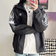 Adidas clover matice Männer und Frauen Sommerstehende Kragen Strickjacke gewebt windproofes Freizeitkleidung Herren Sportjacke JL8396/ xs