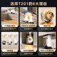 Midea Range Hood Momening Smoke Stove Set Kitchen Three-Piece European Range Good Hood Stove Ensemble trois pièces 21 GRANDE RANGEUR DE PAUTURE AUTRE COOD SEPLOT DE POSE DE GAZ T201 TROISE TROISIEU