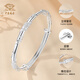 Chinese jewelry (Sino gem) silver bracelet for women, pure silver bracelet, solid silver jewelry, birthday and New Year gift for girlfriend, wife, mother