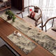 Three-a-Acre Tiger Thousand Miles of the River and Mountains Table Flag Diatom Mud Tea Bath Chinese Zen Tea Room Tea Cup Water-absorbing Pad Table Cloth Tea Flag Pad Jingxin-NG-12048 40*60cm No fear of tea stains