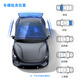 Jingdong-made whole car glass window film (sedan model - light color) whole car sun protection, heat insulation, explosion-proof, sun protection, privacy blocking, ultraviolet and infrared rays, clear and translucent car glass film