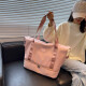 
Travel bag short distance lightweight handbag new style trolley case student large capacity luggage bag storage gym bag black single size