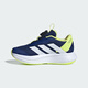 阿迪达斯（adidas）童鞋25夏秋季男童运动鞋网面透气DURAMO儿童HABU旋钮跑步鞋KJ6282