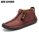 Bee ichiro zapatos de cuero casual para hombres de otoño de cuero otoño