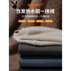 Playboy (Playboy) Velvet Integrado Medio Turtleneck Sweater para hombres 2025 Otoño e Invierno más Velvet camisa de base gruesa Séter de cuello medio de cuello interno 14222 caqui (medio tortuga) m (adecuado para 110 Jin [Jin equivale a 0.5 kg] o menos)