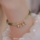 
Tell the wind chime new Chinese bamboo joint bracelet for women ins girls high-end niche retro bestie gift jewelry M673 [Tell the wind bracelet]
