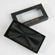 GLO-STORY gift box men's bow tie groomsmen formal wedding British bow MLD824065 black-double knot