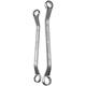 Llave doble de la llave de la flor de la pluma 8-10-12-14-16-18-17-19 Glassas Llave de la llave de la llave de la llave de la flor 1316 (longitud completa 232 mm) M12210
