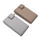 Litian is suitable for GL8 main driver 653/652 widened driver seat armrests damage-free modification factory direct sales Desert rice 17-22 es653T Desert yellow