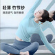 Shuangxiu yoga backless blouse 2025 new high-end sports suit long-sleeved top Pilates stunning training suit Strawberry milkshake powder top + Haiyueyan pants suit XL 120-135 L and XL are the same size