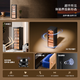 Bacchus cigar cabinet WiFi + ammonia removal + fingerprint lock constant temperature and humidity multi-function humidifier inverter compressor household cedar wood embedded alcohol-cured naked cigar energy-saving air-cooled YS-48 fixed frequency + light bar (200-250 pieces) 48L
