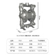 FGO pneumatic diaphragm pump aluminum alloy + Teflon diaphragm GTQBY-25LF DN25 flow rate 4m3/h