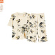Modal Pyjamas für Frauen im Sommer 2025 Neue chinesische Kurzärmer-Anzug chinesische Stil-Kumpelhose können außen mit dünnem Stil Casual Y9902 m getragen werden (empfohlen 75-95jin [Jin entspricht 0,5 kg])
