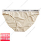 Calvin KleinCK专柜正品:舒适透气女士三角内裤:LOGO腰围官方旗舰 QD3892-601/602波尔多红:高腰三 S