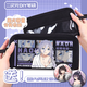 Seiri dating battle when Saki Kuang Sangokurokawa Kotori stationery bag Pencil storage bag Two-dimensional pencil bag pain bag E1049 Toki Kuang San [Black] C4582+C4584