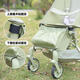 Wanya t2/Xiaohuzi t18/t28 storage bag hanging bag pocket stroller storage bag bottom storage bag accessories Green storage bag can be placed on feet/storable/not