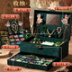 Huangen Children's Armband frühe Bildung Bildung Perlen handgefertigte DIY-Materialien Ancient Style Schmuckschatulle Little Girl 6 Geburtstagsgeschenkspielzeug [Dreischicht High-End-Geschenkbox] 900 chinesische Perle-Perle-Perle