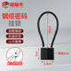 
Sheng Fuyong Wire Rope Padlock Steel Cable Cabinet Cabinet File Cabinet Extended Padlock Steel Wire Lock Anti-theft Padlock Black CW731415