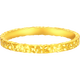 China Gold (CHINA GOLD) gold ring pure gold 999 broken gold ring women's zodiac year New Year's Eve gift for girls Valentine's Day gift circle number 12/about 1g