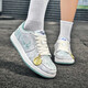 AJ Herrenschuhe AJ1 Snake Year Limited Dritter Prinz Ao Bing Black Wukong Low-Top-Schuhe Casual Schuhe Paar Sneaker Dritter Prinz Ao Bing 9928 36