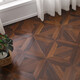 Shantoulin Village 2025 New Middle-aged Art Porcelain Laminate Wood Flooring Retro Black Walnut Color Home Environmental Protection Agency 956 China Knot 9902 1