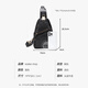 Sac de poitrine Walker Shop pour hommes [Cuir de tête tanné aux légumes sélectionnés] 2025 NOUVELLE SAG COSSBOCK MENS POUR LE MONNE SAGLE SPORTATIQUE À TRENDY NOIR (hauteur 28,5 * Largeur 19 * Épaisseur 4cm)