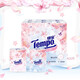 TEMPO handkerchief paper classic cherry blossom + jasmine scented printed small package paper home business napkin portable outdoor carry-on Jasmine + cherry blossom 4 layers 7 pieces * 24 packs