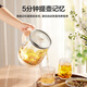 SUPOR health kettle 1.5L large capacity tea kettle flower tea kettle constant temperature kettle kettle electric kettle office thermal insulation tea kettle SW-15YJ02B