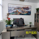 Die große Wand des Chinas Chinesischen Malens Back Mountain Picture Boss Office Dekoration Wohnzimmer Hintergrund Wände Landschaft Hängende Gemälde Kalligraphie und Malerei CT -3892 [Great Wall Begrüßungstief