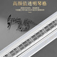 Guoguang 24-hole Guozhimeng performance-grade upgraded polyphonic C harmonica (new transparent fret, silver)
